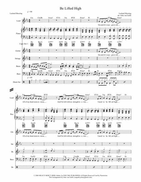 Be Lifted High (arr. John van Gulik)