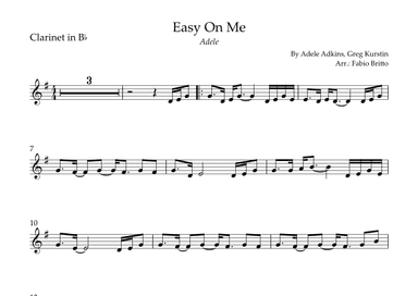 Easy On Me (arr. Fabio Britto)