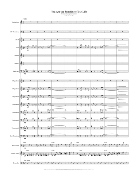 You Are The Sunshine Of My Life (arr. Ralph Ingalls)