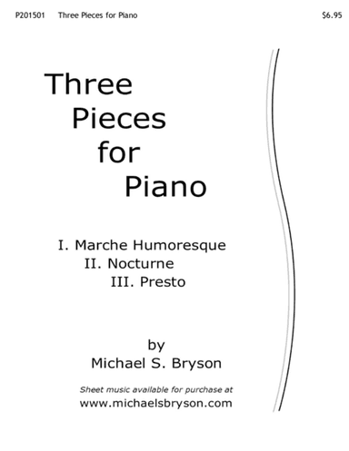 Three Pieces for Piano