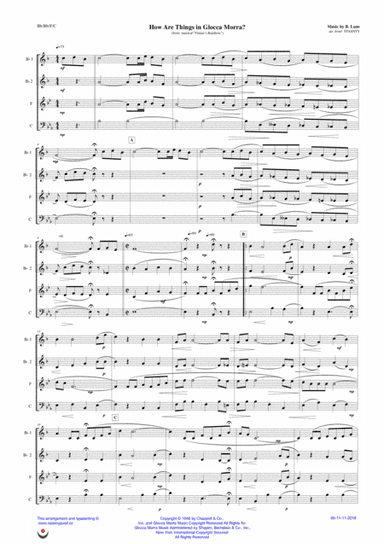 How Are Things In Glocca Morra (arr. Josef Štastný)