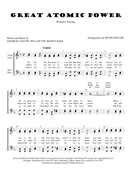 Great Atomic Power (arr. Kevin Keller)