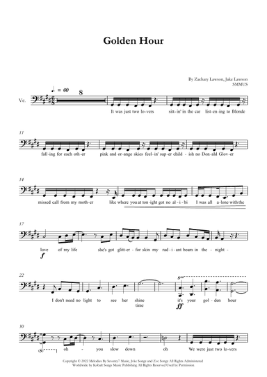 Golden Hour (arr. SMMUS)