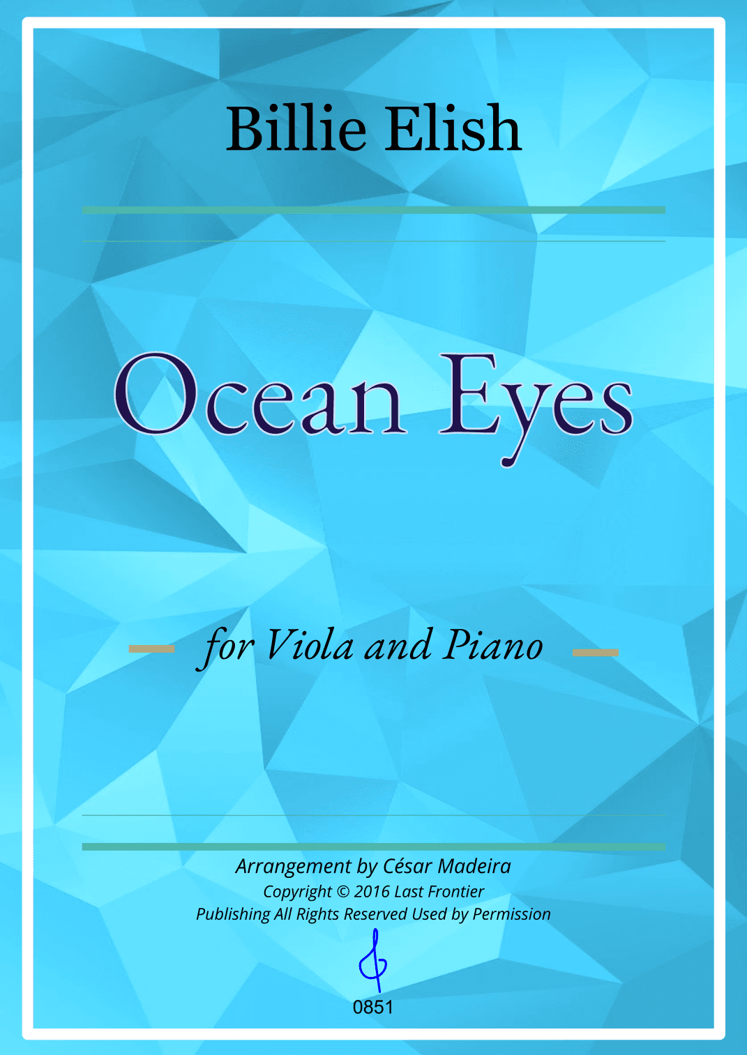 Ocean Eyes (arr. César Madeira)