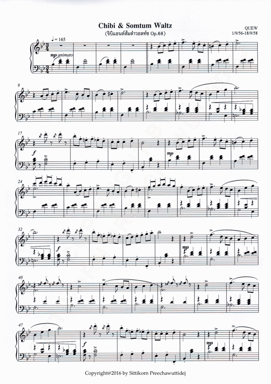 Op.68 Chibi&Somtum Waltz [Dr.QUEW]