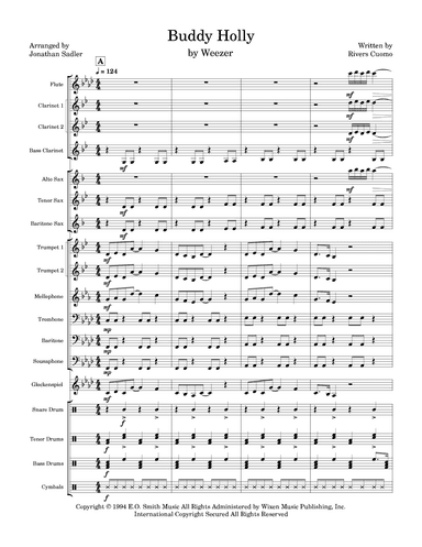 Buddy Holly (arr. Jonathan Kenneth Sadler)