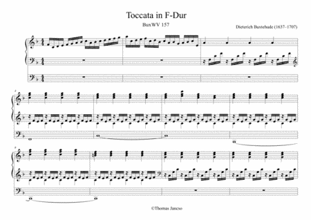 Toccata in F Major (arr. Thomas Jancso)