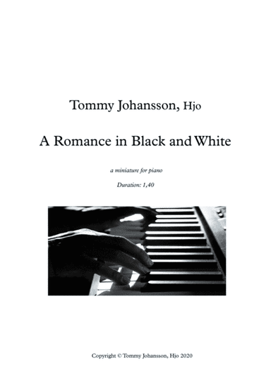 A Romance in Black and White