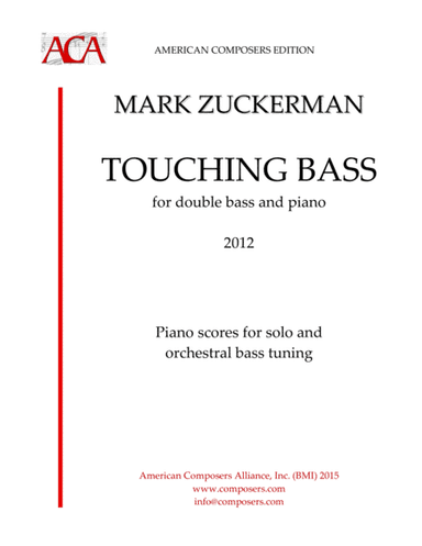 [Zuckerman] Touching Bass