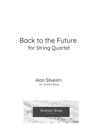 Back To The Future (arr. Graham Boag)