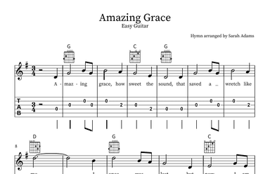 Amazing Grace (arr. Sarah Adams)