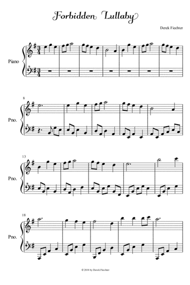 Forbidden Lullaby