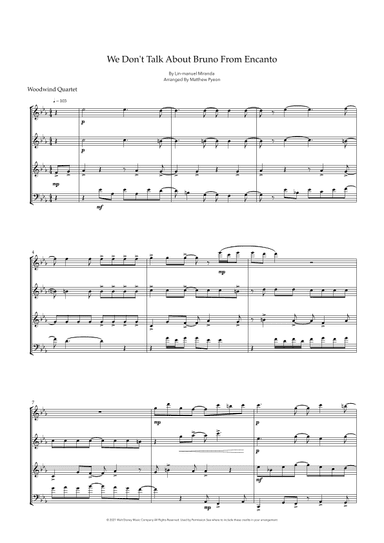 We Don't Talk About Bruno (arr. Matthew pyeon)