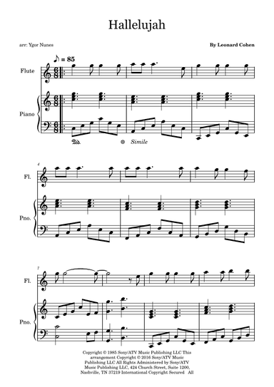 Hallelujah (arr. Ygor Nunes)
