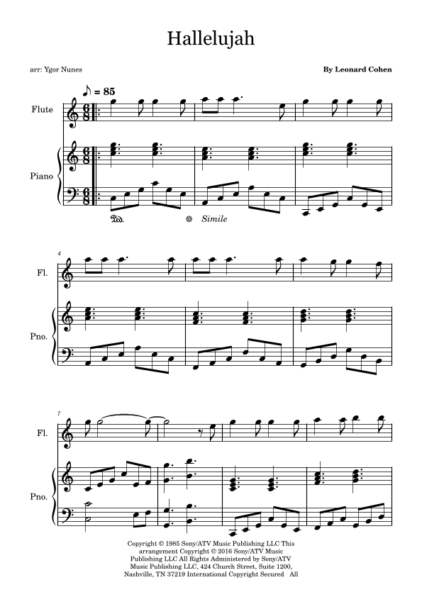 Hallelujah (arr. Ygor Nunes)