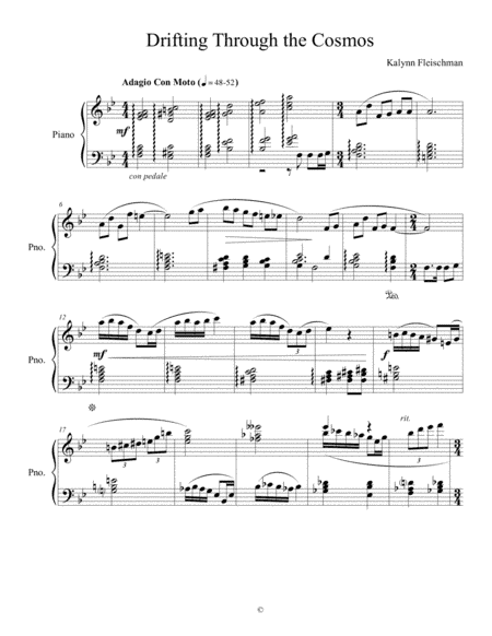 Drifting Through the Cosmos