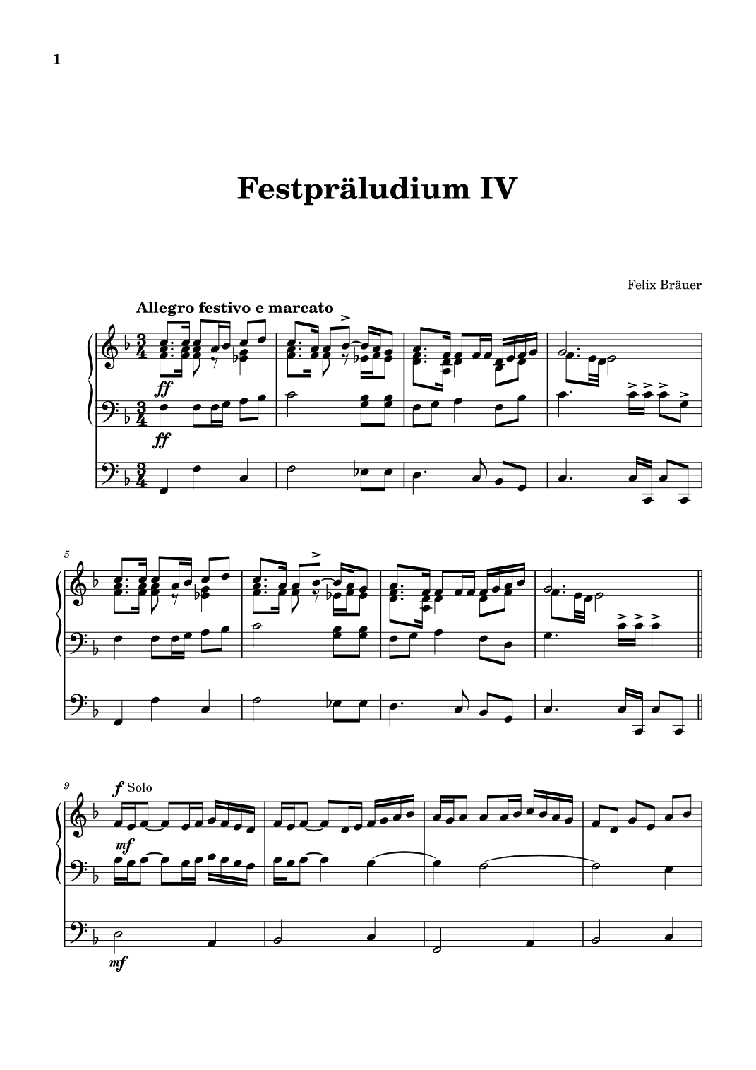 Festpräludium IV