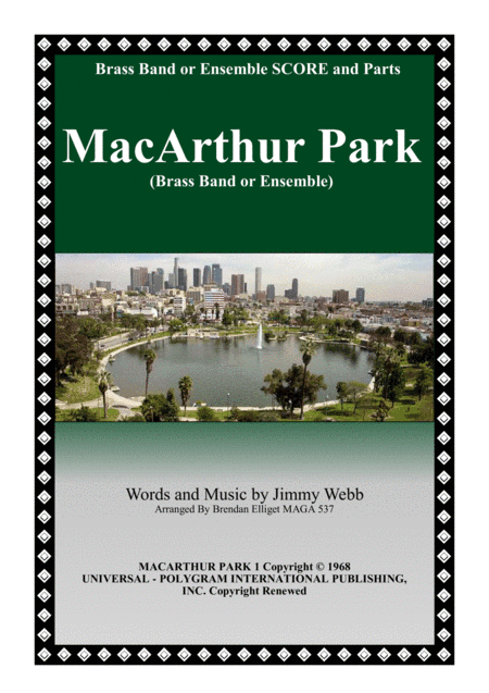 Macarthur Park (arr. Brendan Elliget MAGA 537)
