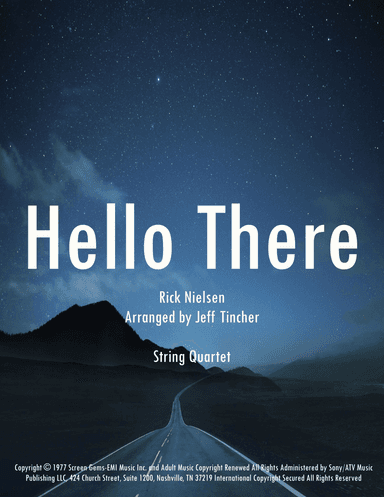 Hello There (arr. Jeff Tincher)