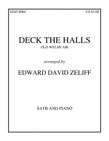 Deck the Halls (arr. Edward David Zeliff)
