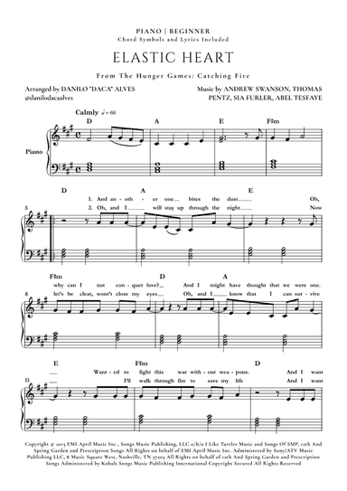 Elastic Heart (arr. Danilo "Daca" Alves)