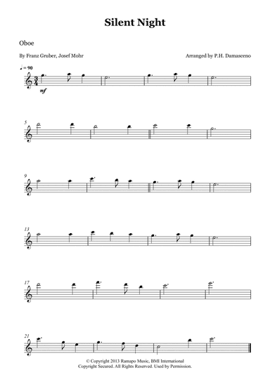 Silent Night (arr. P.H. Damasceno)