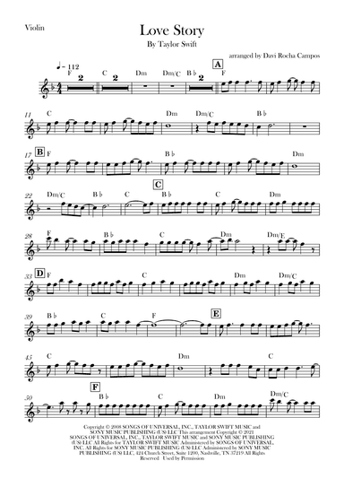 Love Story (arr. Davi Rocha Campos)