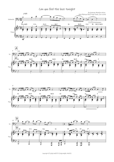 Can You Feel The Love Tonight (arr. Vinicius Louzada)