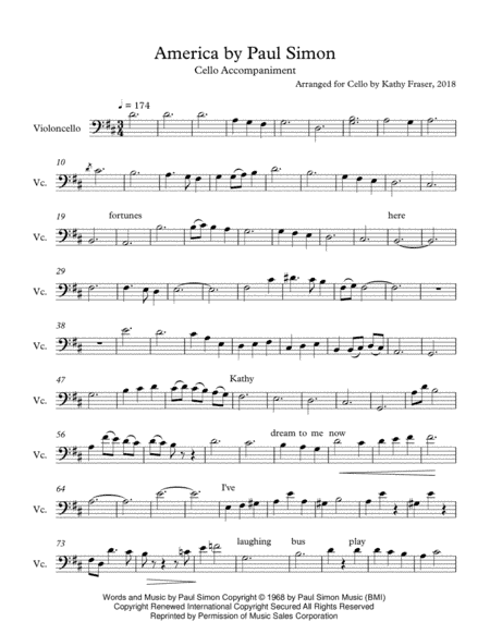 America (arr. Kathy Fraser)