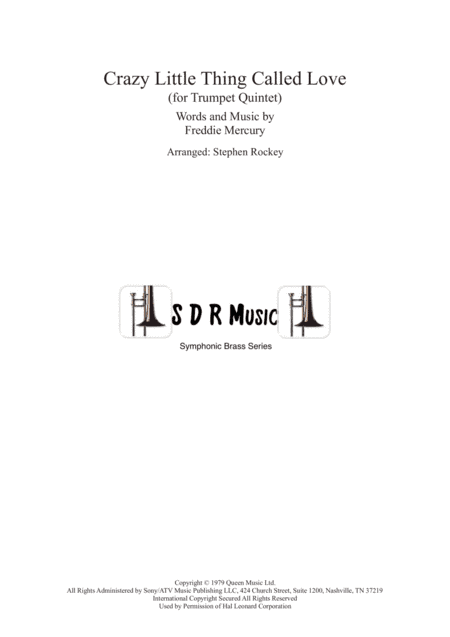 Crazy Little Thing Called Love (arr. Stephen Rockey)