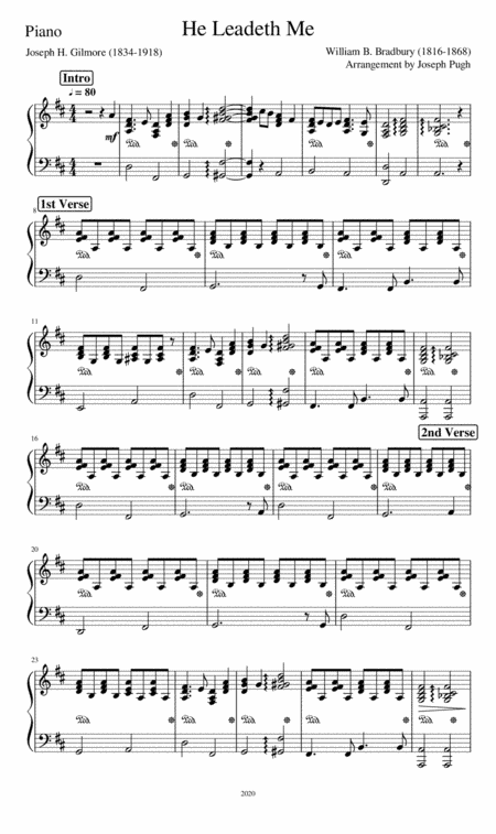 He Leadeth Me (arr. Joseph Pugh)