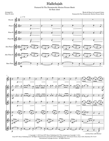 Hallelujah (arr. Dana H. Joras)