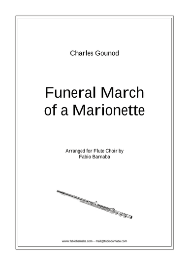 Funeral March of a Marionette - for Flute Choir (arr. Fabio Barnaba)