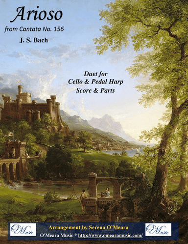 Arioso, Duet for Cello & Pedal Harp (arr. Serena O'Meara)