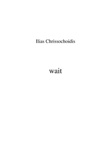 Wait