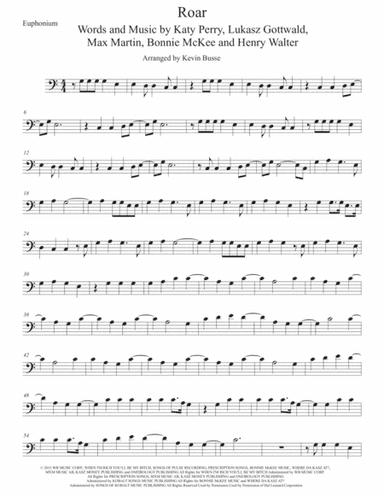 Roar (arr. Kevin Busse)