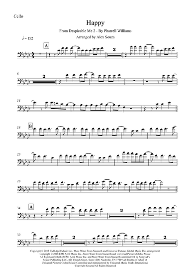Happy (arr. Alex Souza)
