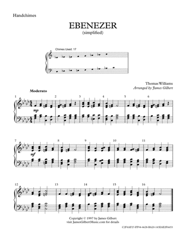 EBENEZER (arr. James Gilbert)