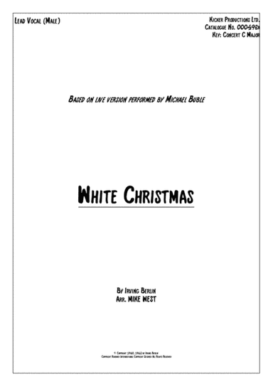 White Christmas (arr. Mike West)