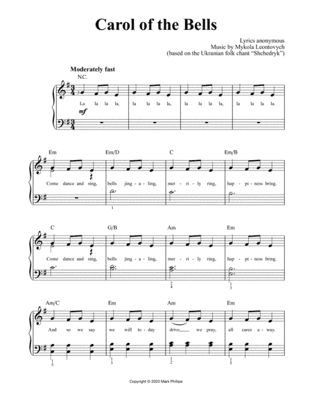 Carol of the Bells (arr. Mark Phillips)
