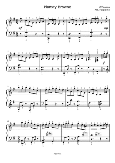 Planxty Browne (arr. Harpoline)