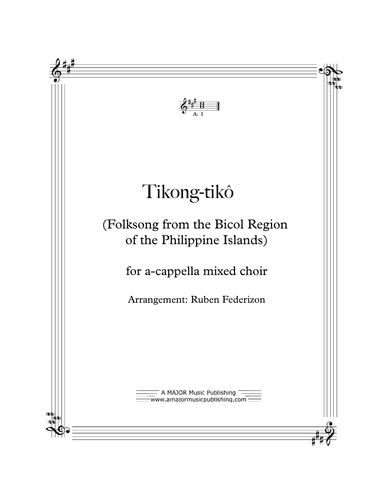 Tikong-tikô (arr. Ruben Federizon)
