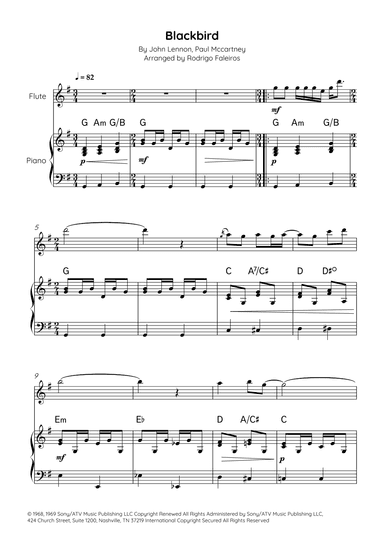Blackbird (arr. Rodrigo Faleiros)