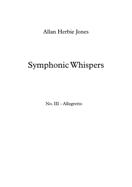 Symphonic Whispers - Movement 3