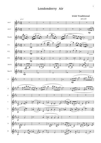 Londonderry air (arr. Akemi Hirano)