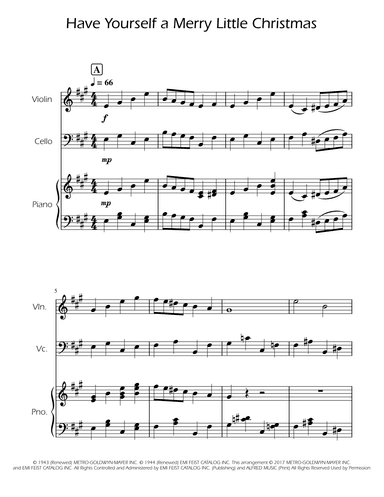Have Yourself A Merry Little Christmas (arr. Ygor Nunes)