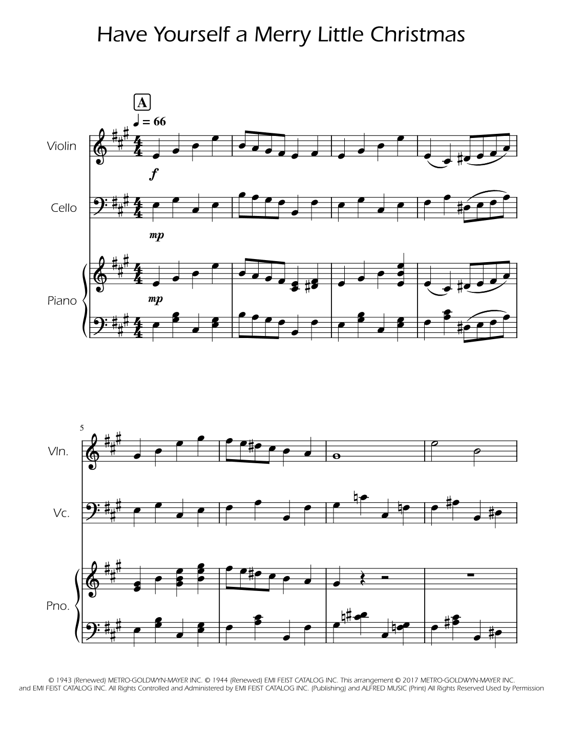 Have Yourself A Merry Little Christmas (arr. Ygor Nunes)