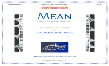 Mean (arr. Gary D. Belshaw (ASCAP))
