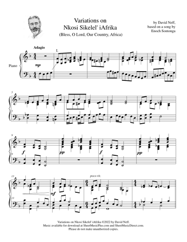 Variations on Nkosi Sikelel' iAfrika (Bless, O Lord, Our Country, Africa) (arr. David Neff)