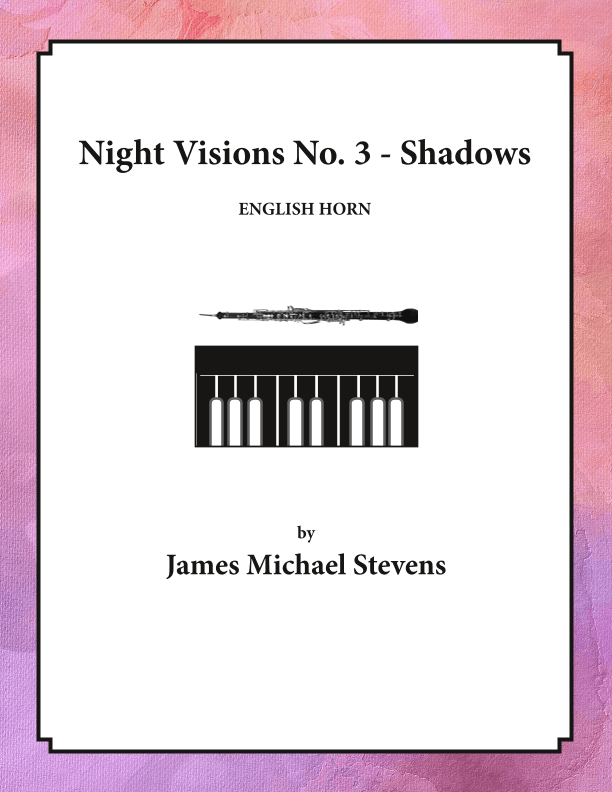 Night Visions No. 3 - Shadows - English Horn & Piano